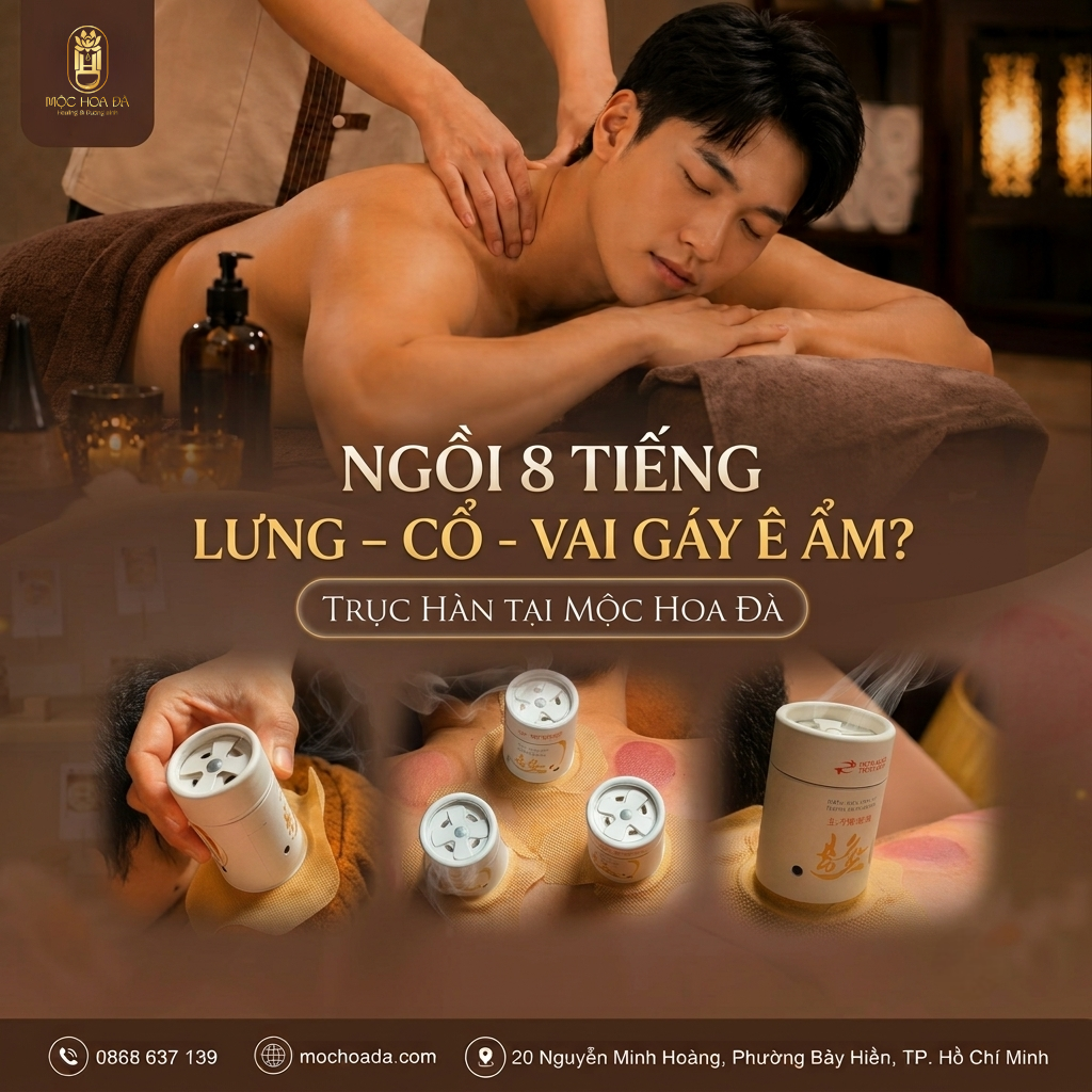 Đau Mỏi Cổ Vai Gáy Do Ngồi Nhiều: Hiểu Đúng Và Xử Lý Đúng